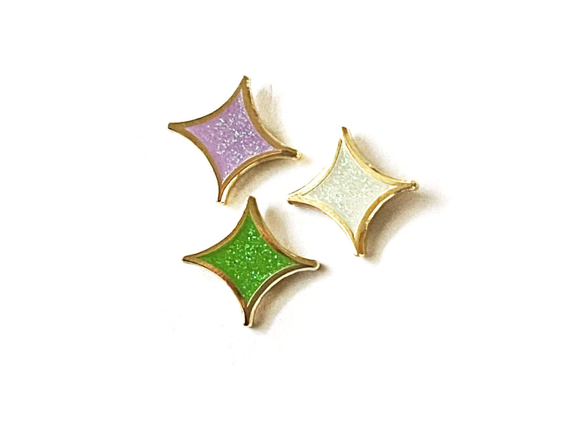 Genderqueer Star enamel pin by Pinbuds