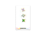 Genderqueer Star enamel pin, gold plating