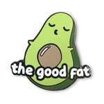 Good Fat Avocado enamel pin by Pinbuds