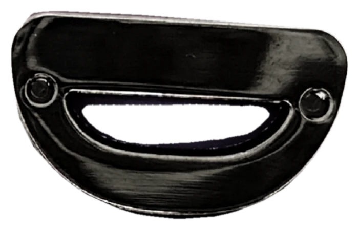 Black D-ring, front