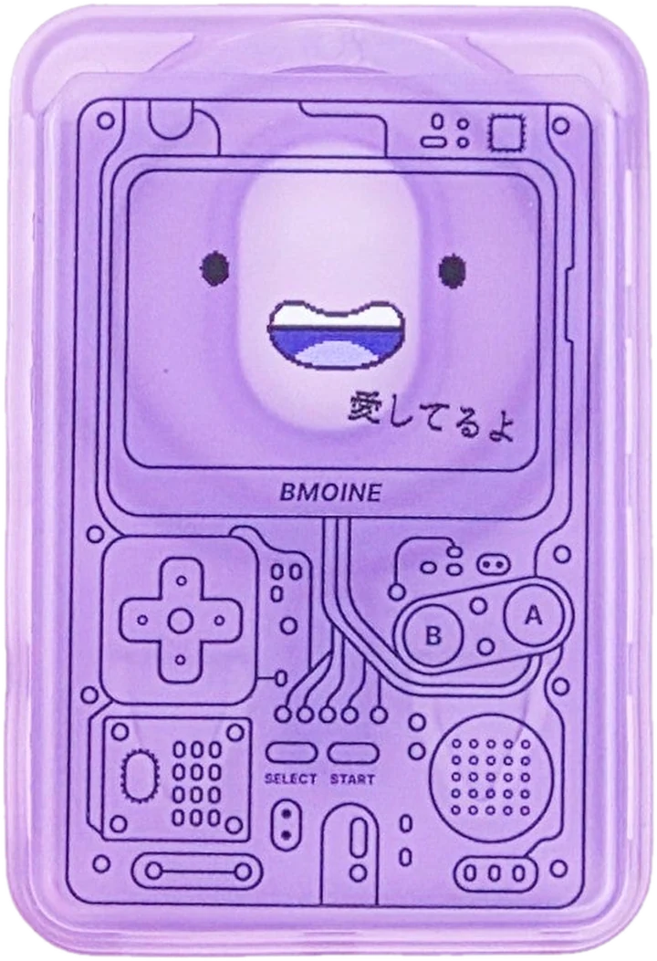 BMOINE MagSafe Phone Wallet on the back of a phone
